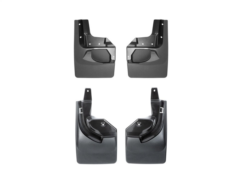 WeatherTech DigitalFit No-Drill MudFlaps for 2024-2026 Jeep Wrangler 2-Door - Black