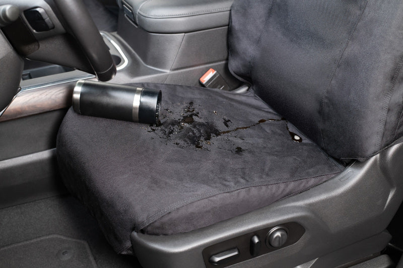 Covercraft 2024+ Ford Ranger SuperCrew Carhartt Super Dux SeatSaver Cust Front Row Seat Covers - Blk