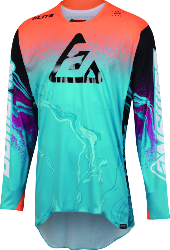 Answer 23 Elite Fusion Jersey Astana/Orange/Rhodamine - Large