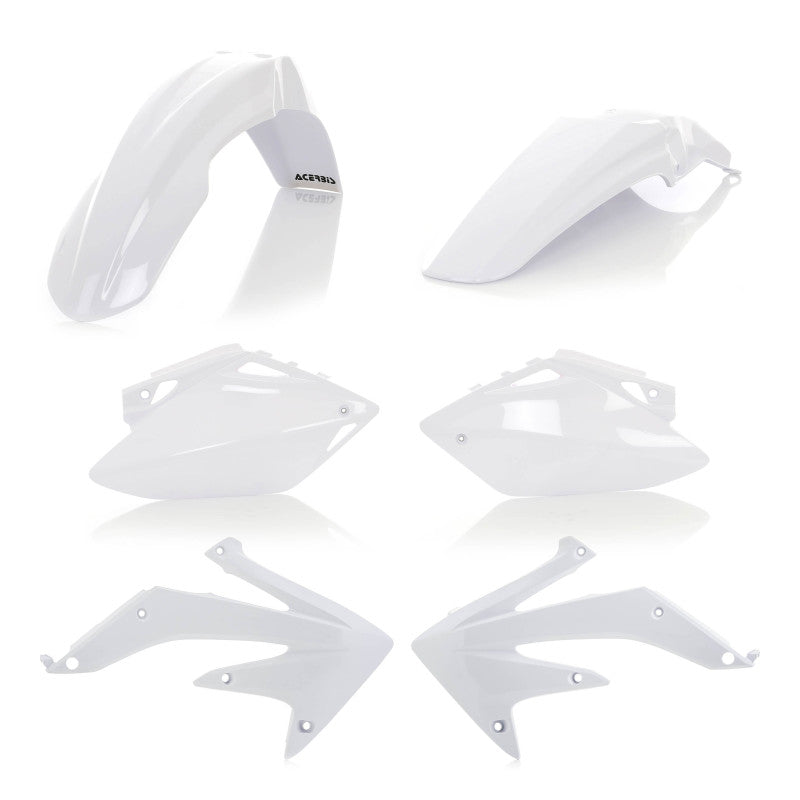 Acerbis AC B2082050002 White Plastic Kit for 2007-2008 Honda CRF450R
