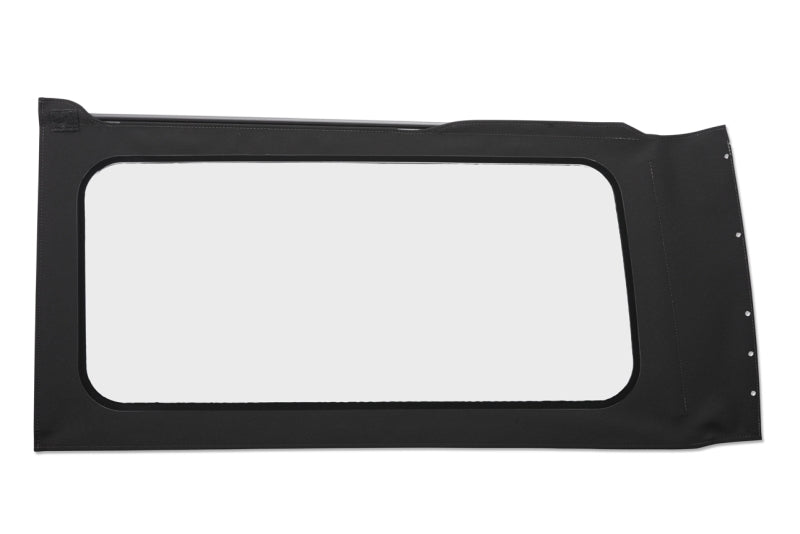 Bestop Jeep Wrangler JL 2018-2026 OE Replacement Windows - Quarter Left Hand, 2-Door, Black Twill with Clear Options