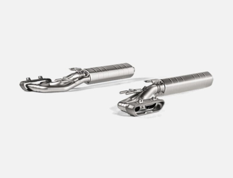 Akrapovic Evolution Line Titanium Exhaust for 2019 Mercedes-Benz G63 AMG - Part Number akrS-ME/TI/5/1