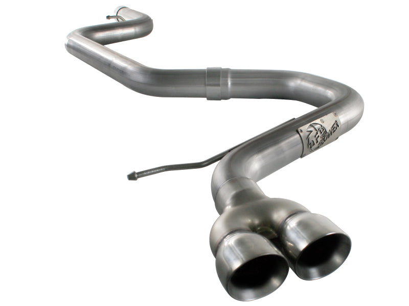 aFe MACH Force XP 2.5-Inch Cat-Back Exhaust System for 2011-2014 Volkswagen Golf and Jetta TDI 2.0L - 49-46402