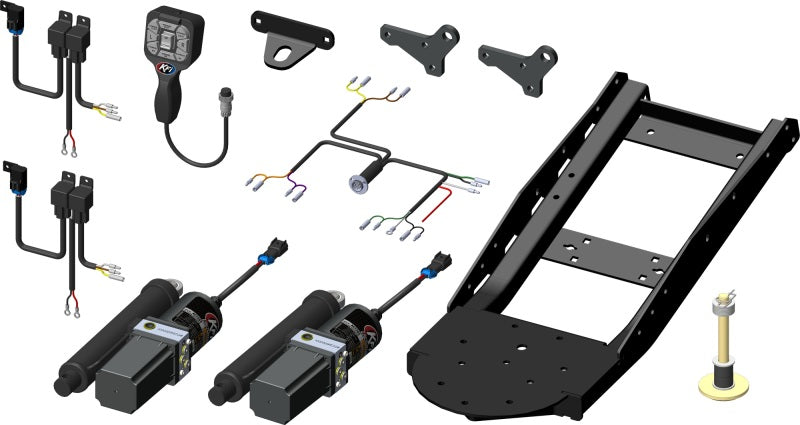KFI V-Plow Actuator Tube Kit with Hand Remote – 106180-APH