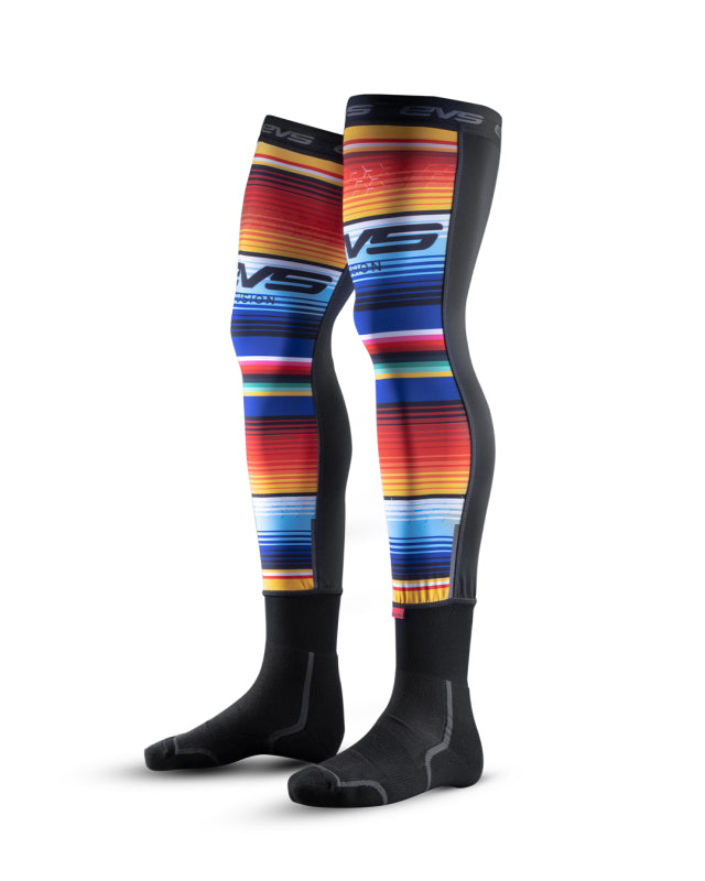 EVS evsFSN-BAJA-S/M Fusion Sock Base Layer, Baja Multi, Small/Medium