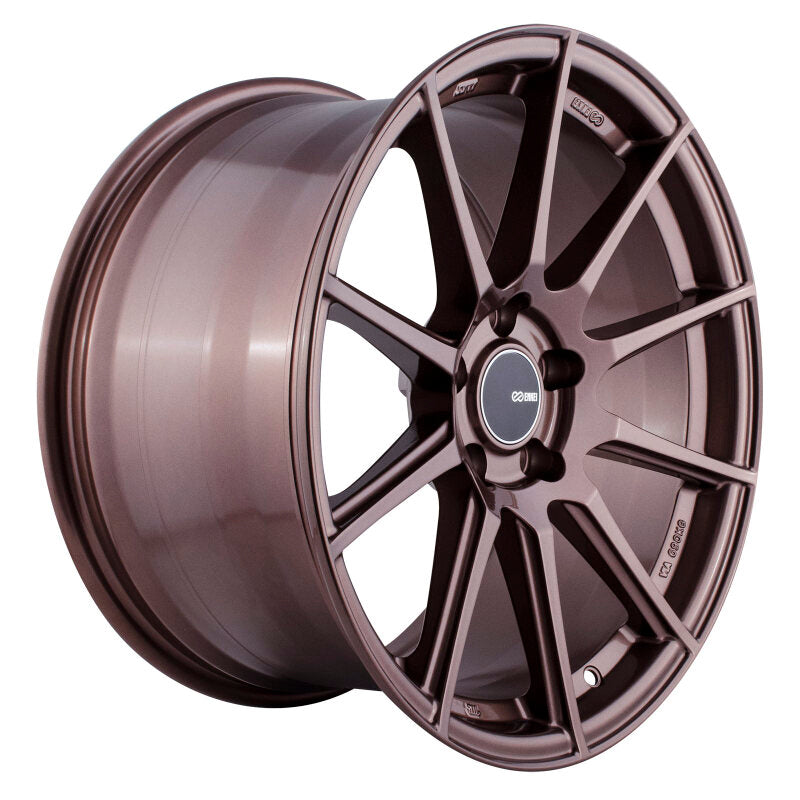 Enkei - enk499-895-6535ZP - TS10 18x9.5 Cast Wheel, +35 Offset, 5x114.3, Black