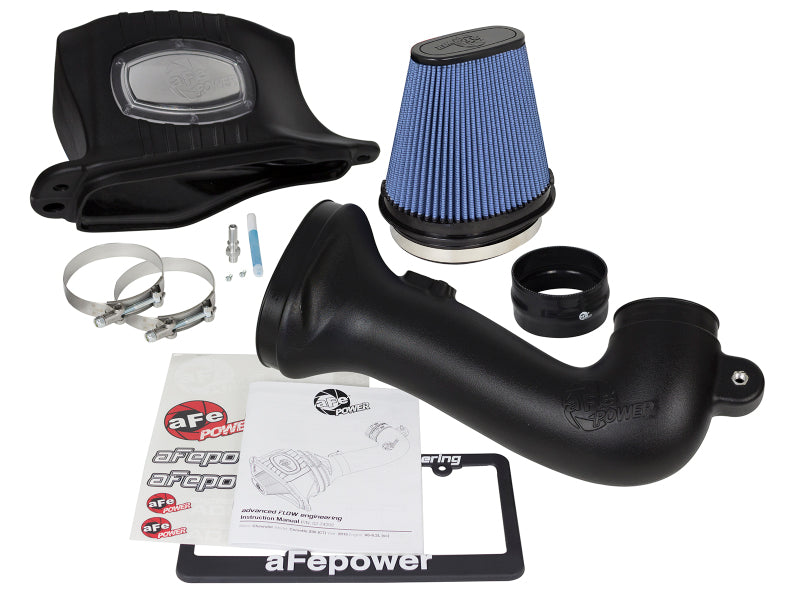 aFe Momentum Pro 5R Cold Air Intake System for 2015-2019 Chevrolet Corvette Z06 C7 V8 6.2L, Part Number 54-74202-1