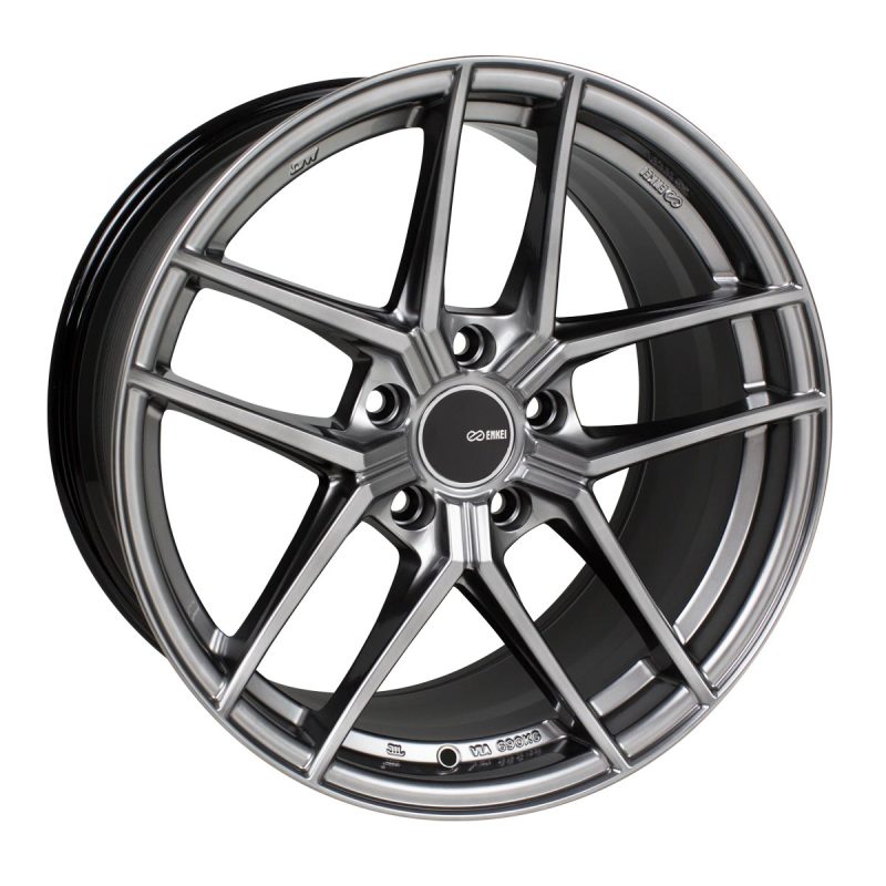 Enkei - enk498-985-6535HS - TY5 19x8.5 5x114.3 35mm Offset Hyper Silver Wheel