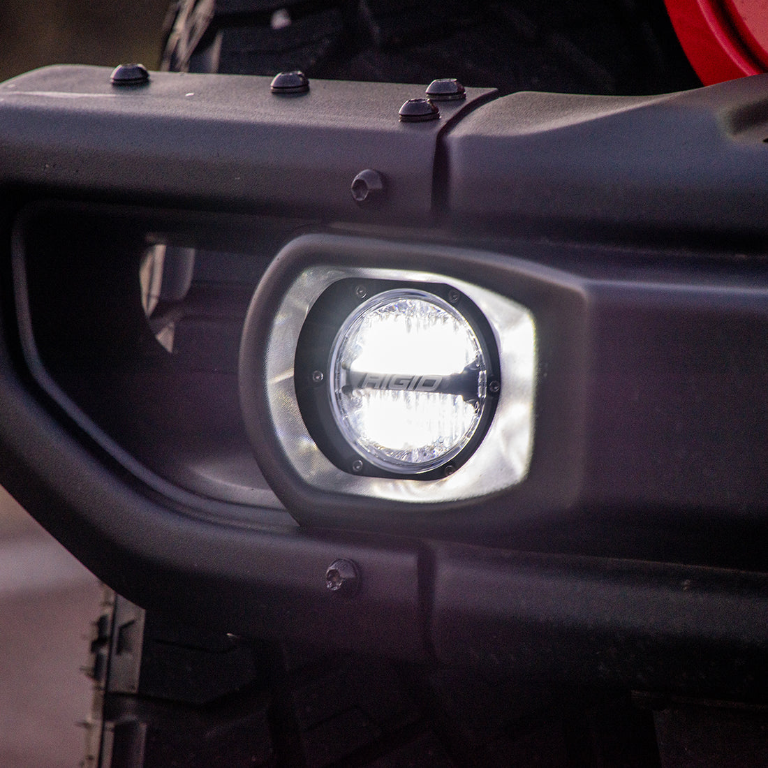 Rigid Industries - 36120 - LED Light Pods - 360-Series Pro SAE Fog White Pair