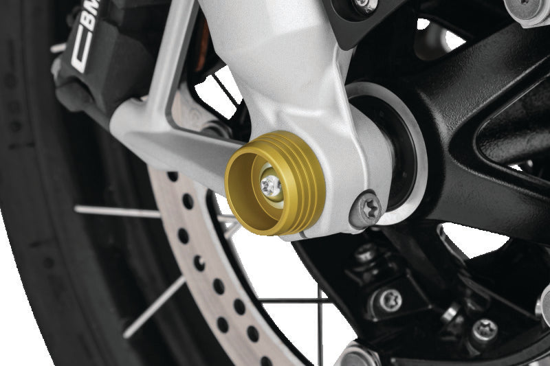 Kuryakyn Lodestar Gold Axle Sliders – Part Number 3801