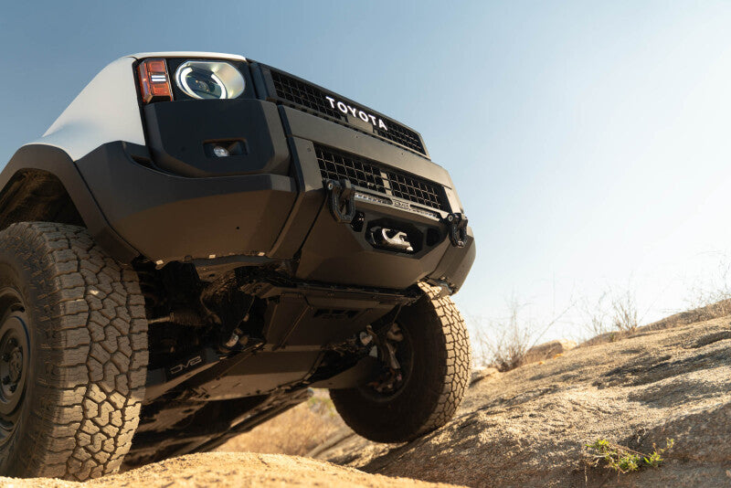 DV8 Offroad Front Skid Plate for 2024+ Toyota Land Cruiser, Part Number dveSPTL4-02