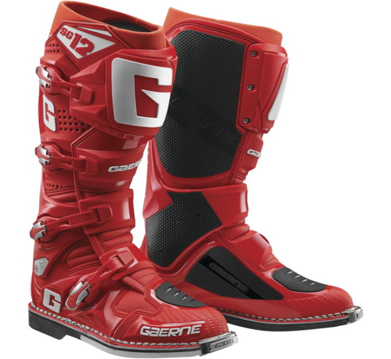 Gaerne Sg12 Boot Solid Red 12