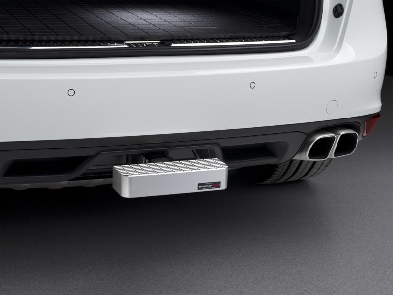 WeatherTech Billet BumpStep 2-Inch Receiver Hitch Step, Black, Part Number wet8ABS5V2