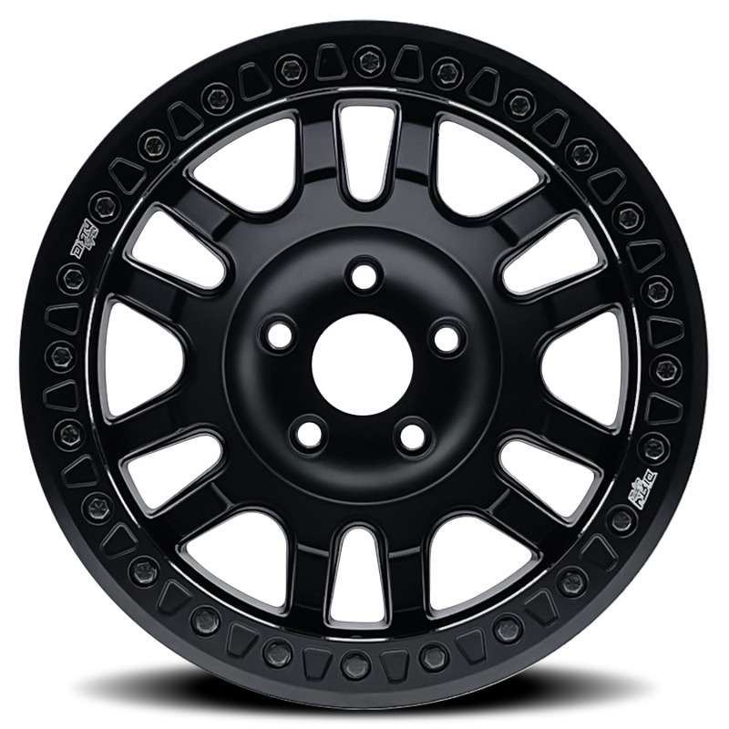 Dirty Life Canyon Race 9314 17x9 Matte Black Beadlock Wheel, 8x165.1 Bolt Pattern, -12mm Offset