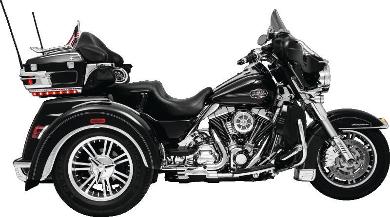 Kuryakyn Knock-Off Center Caps for Trikes, Chrome - Part KUR1243