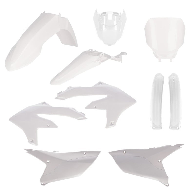 Acerbis Full Plastic Kit for 2024 Yamaha YZ250F and 2023-2025 YZ450F/FX, White - Part AC-B2979590002
