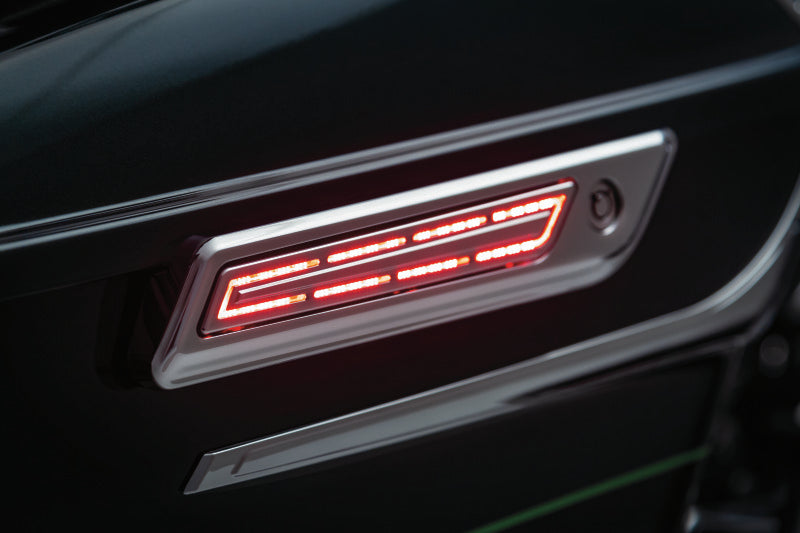 Kuryakyn 5476 LED Saddlebag Hinge Accents, Chrome