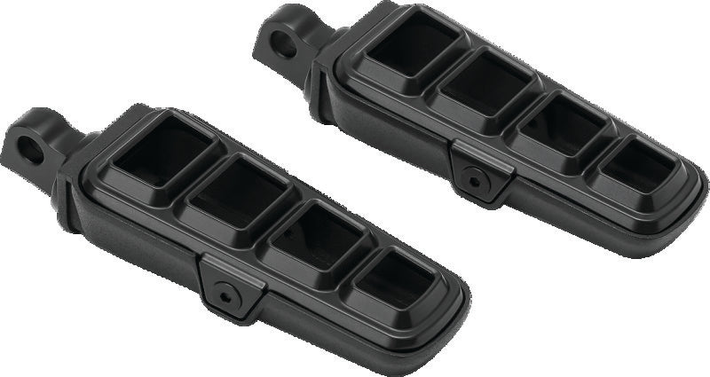 Kuryakyn Dillinger Pegs with Male Mount Adapter, Satin Black – Part 6667