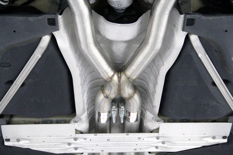 Dinan 18-23 BMW M550i xDrive G30 High Flow Middle Exhaust Kit - 3 Inch Stainless Steel