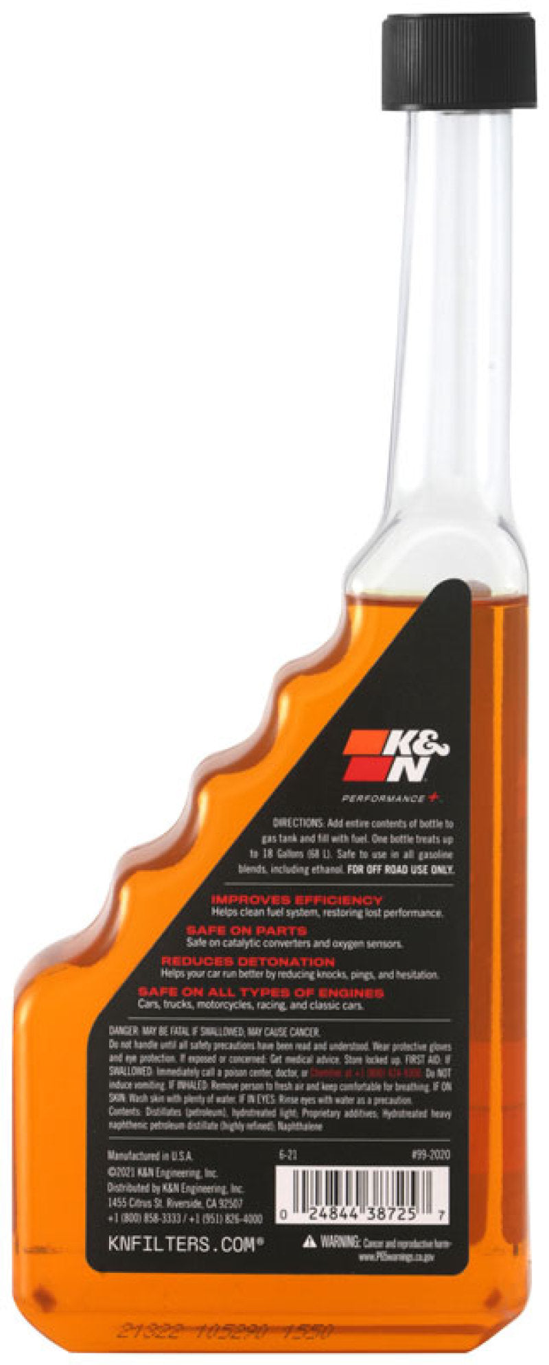K&N Engineering Octane Booster 16 oz, Part Number 99-2020