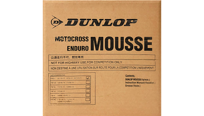 Dunlop FM18L-NP Rear Mousse - 140/80-18 (6)