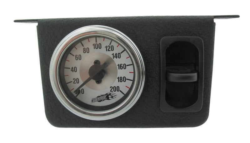 Air Lift ALF26161 Single Needle 200 PSI Gauge Panel with Paddle Switch