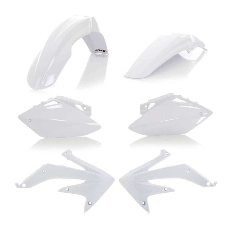 Acerbis Plastic Kit for 2005–2006 Honda CRF450R, White – Part Number ACB2071100002