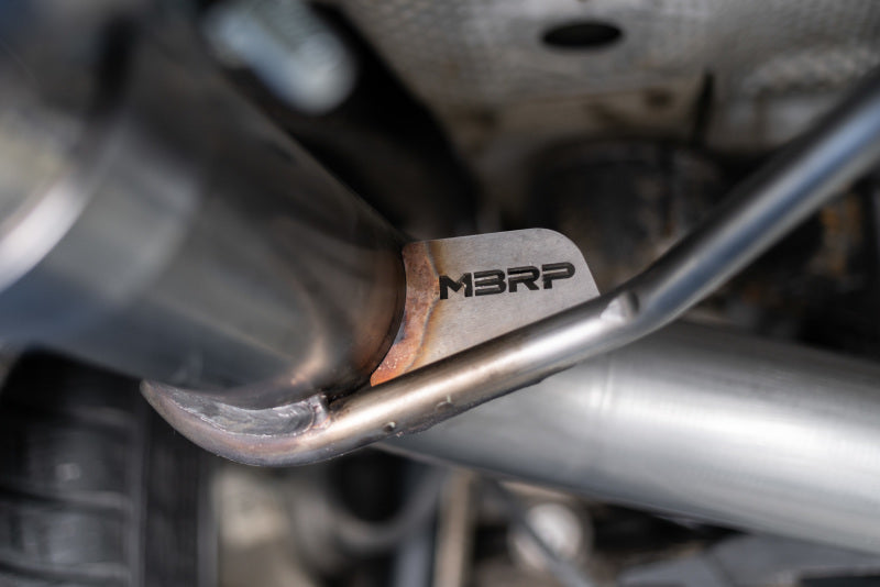 MBRP S56023CF Armor Pro Axle-Back Muffler Bypass Exhaust for 2017-2021 Porsche Macan S, GTS and Turbo
