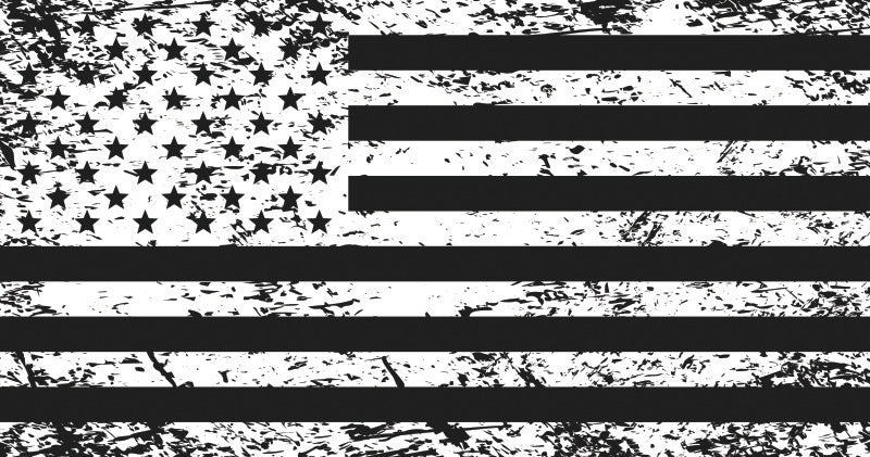 DragonFire Racing Tattered American Whip Flag DFR522126