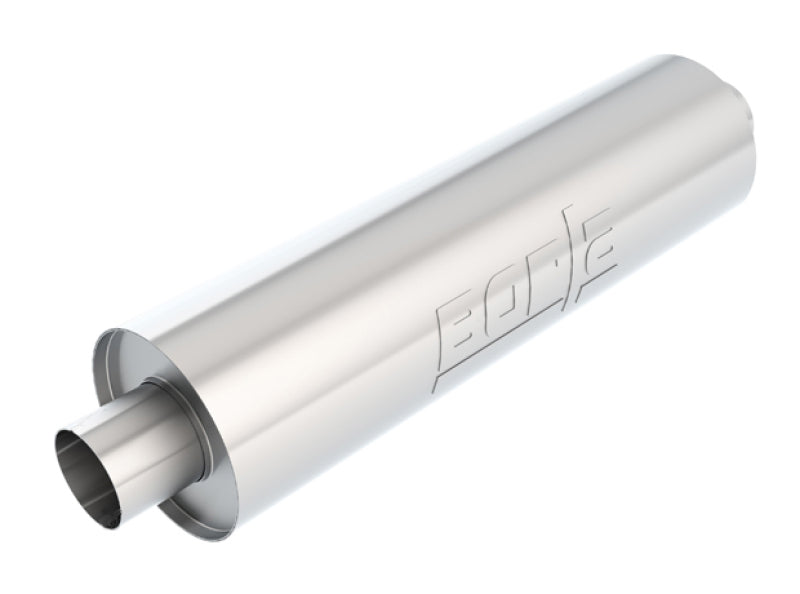 Borla 400436 Turbo XL Heavy-Duty Muffler, 3-Inch Center Inlet and Outlet