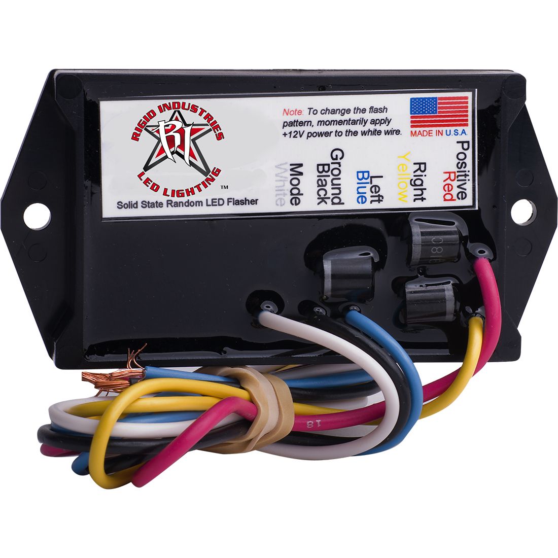 Rigid Industries - 40612 - Hazard Warning Flasher - 6 Amp Led Flasher 12 Volt