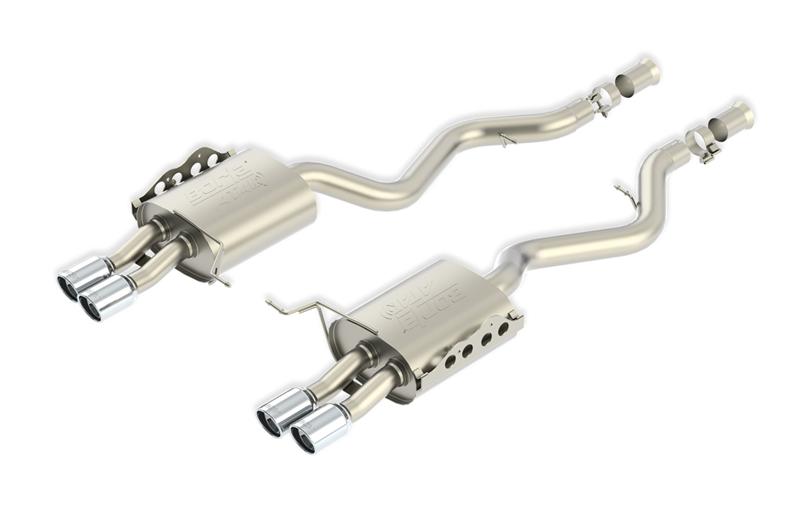 Borla 11831 ATAK Axle-Back Exhaust System for 2013-2014 Ford Mustang Shelby GT500