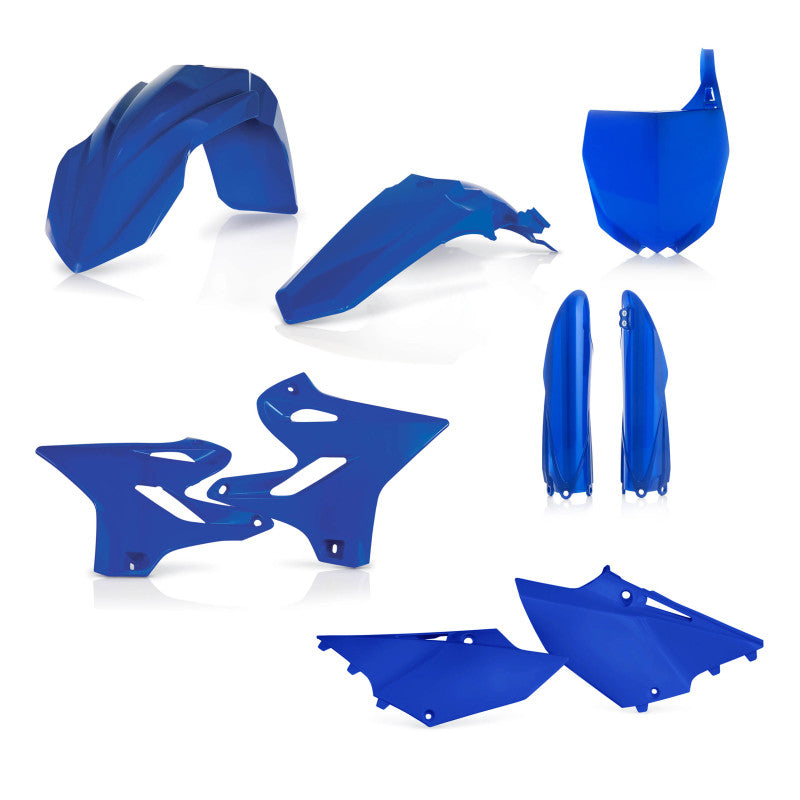Acerbis Full Plastic Kit for Yamaha YZ125, YZ250, YZ125X and YZ250X – Blue, Part Number ACB2402960211