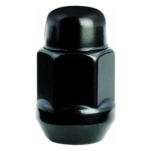 Gorilla Automotive 41128BC Black Bulge Acorn Lug Nut, 3/4-Inch Hex, M12-1.25 Thread