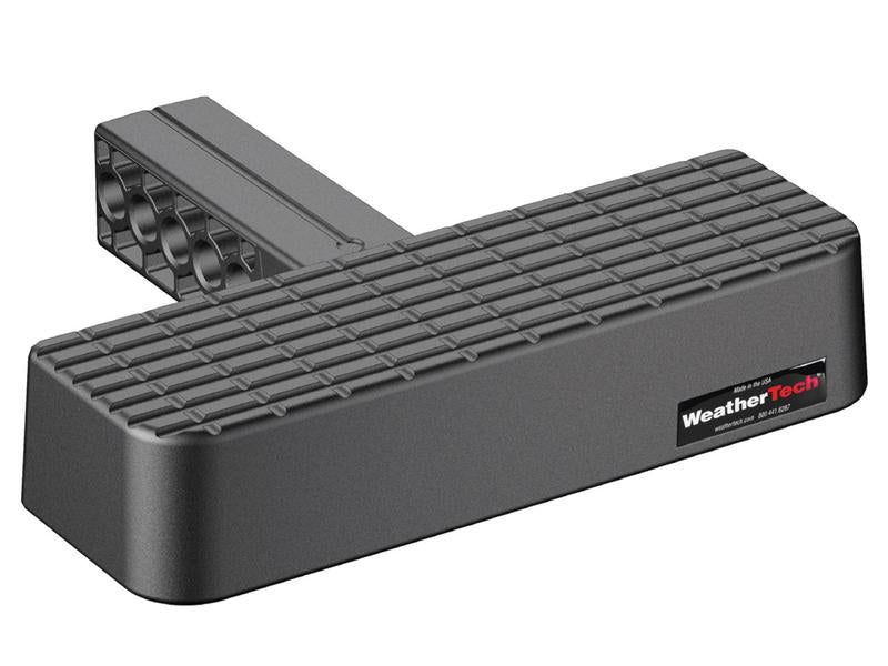 WeatherTech BumpStep XL Black Hitch-Mounted Bumper Step with Theft-Deterrent Stainless Hardware