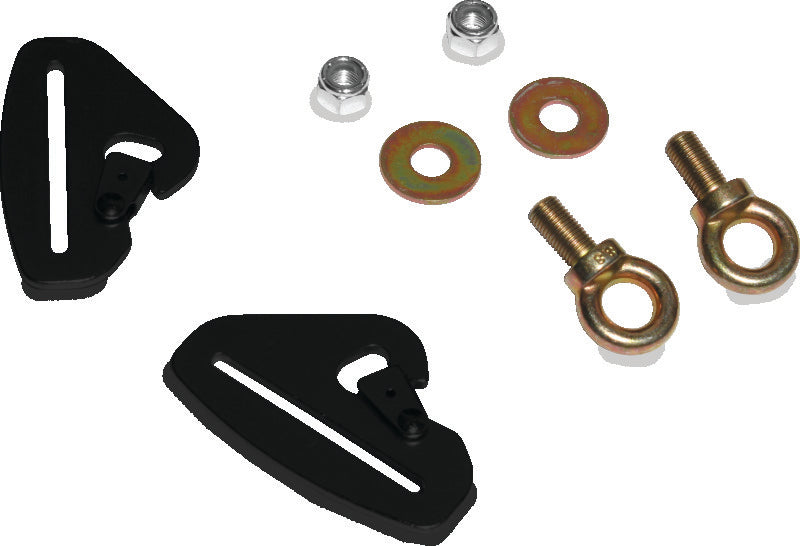 DragonFire Racing Quick-Release Snap Hook Harness Tab Kit, 3-Inch Harnesses, Part Number DFR521300
