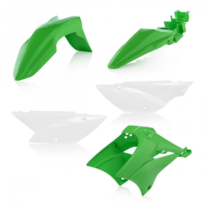 Acerbis Original Plastic Kit for 2010-2014 Kawasaki KLX110/KLX110L, Part Number ACB2780500145