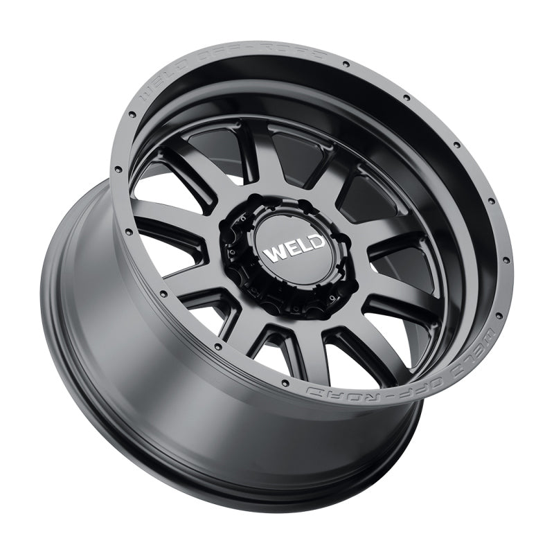 Weld W101 20X9.0 Stealth 6X135 6X139.7 ET00 BS5.00 Satin Black 106.1