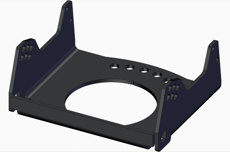 KFI KFI105016-R Replacement ATV Plow Cradle