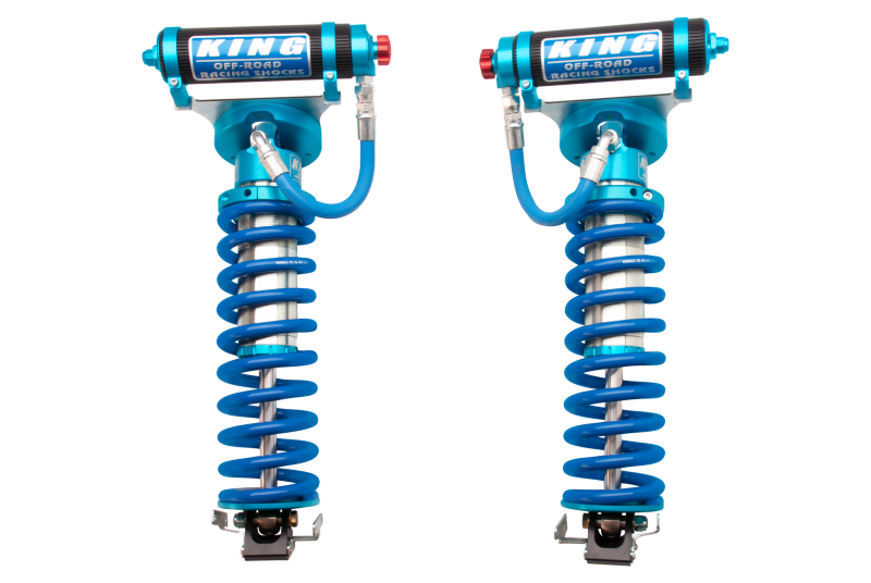 King Shocks 33001-207A Front Remote-Reservoir Coilover Conversion Kit for 2005+ Ford F-250 and F-350 Super Duty 4WD