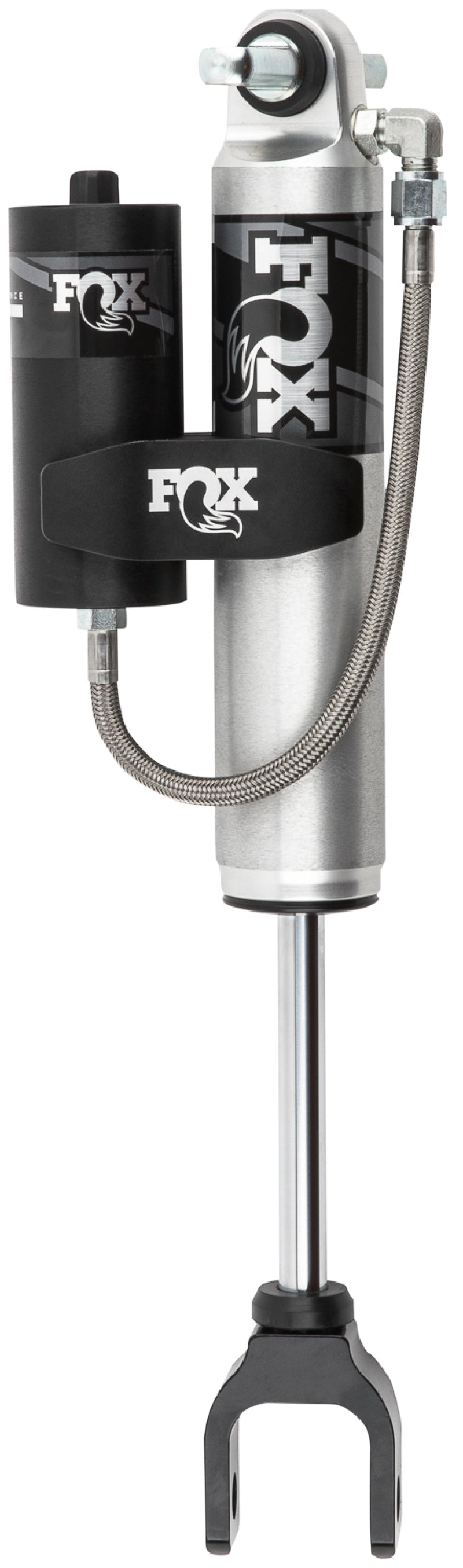 FOX Performance Series 2.0 Remote Reservoir Front Shock for 2011+ Chevy and GMC HD Trucks, 1.5–3.5-Inch Lift, Part Number FOX985-24-191