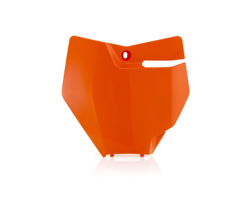 Acerbis Front Number Plate for KTM 85 SX and GasGas MC 85, Orange