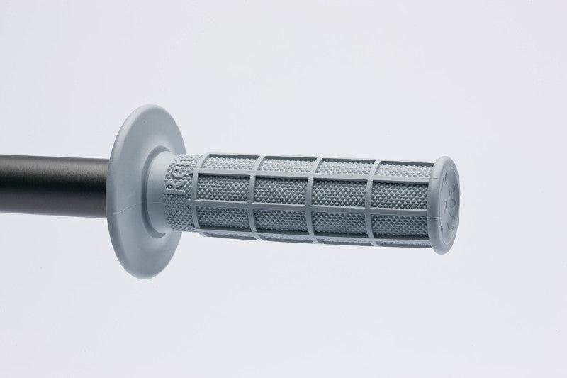 Renthal MX Soft Full Waffle Motorcycle Grips, Light Grey – Part G092
