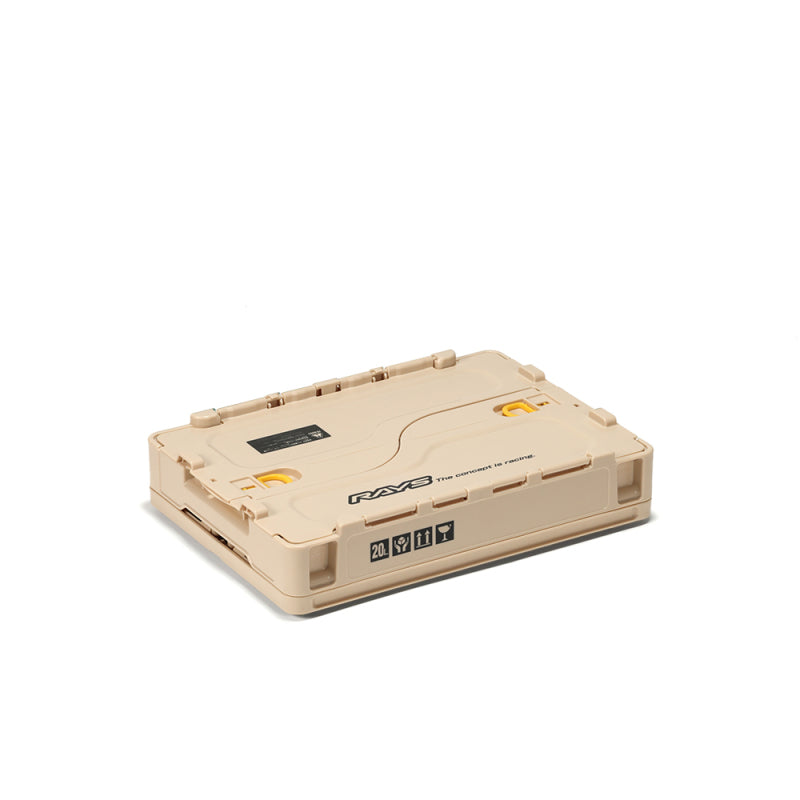 Rays Folding Container Box 23S 20L Ivory rayWRAYSCBOX23SI