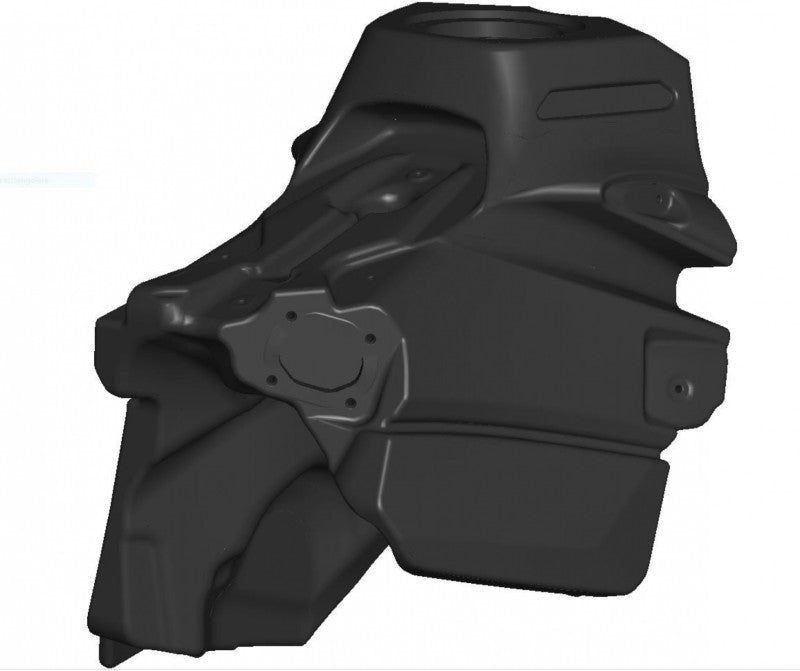 Acerbis 3.1-Gallon Fuel Tank for 2019-2021 KTM SX and 2019 KTM XC Models, Black - Part Number acb2780640001