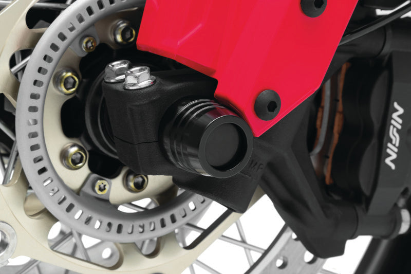 Kuryakyn 3823 Front Axle Slider for Honda CRF1000L Africa Twin, Black