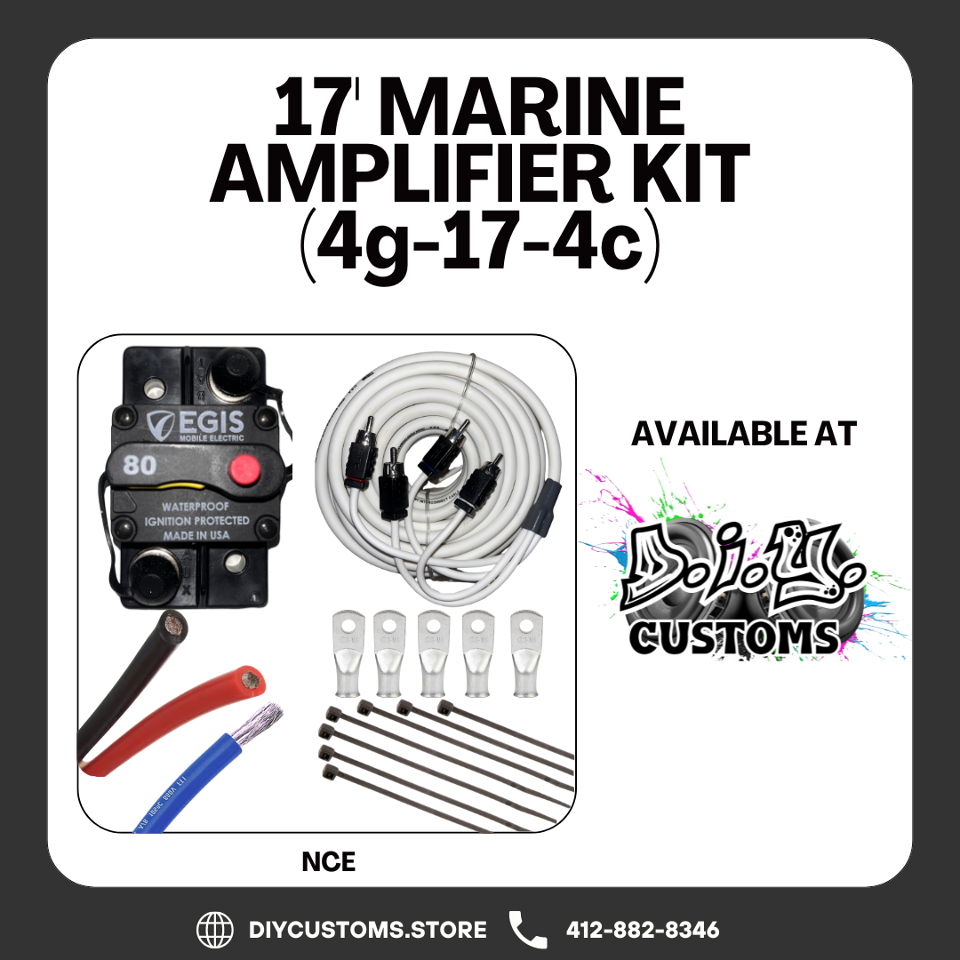 NCE Marine Amplifier Kit - 4g-17-4c