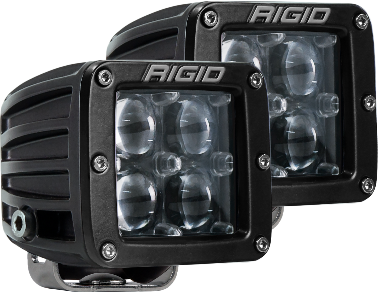 Rigid Industries - 504713 - Auxiliary Light - Hyperspot Surface Mount Pair D-Series Pro