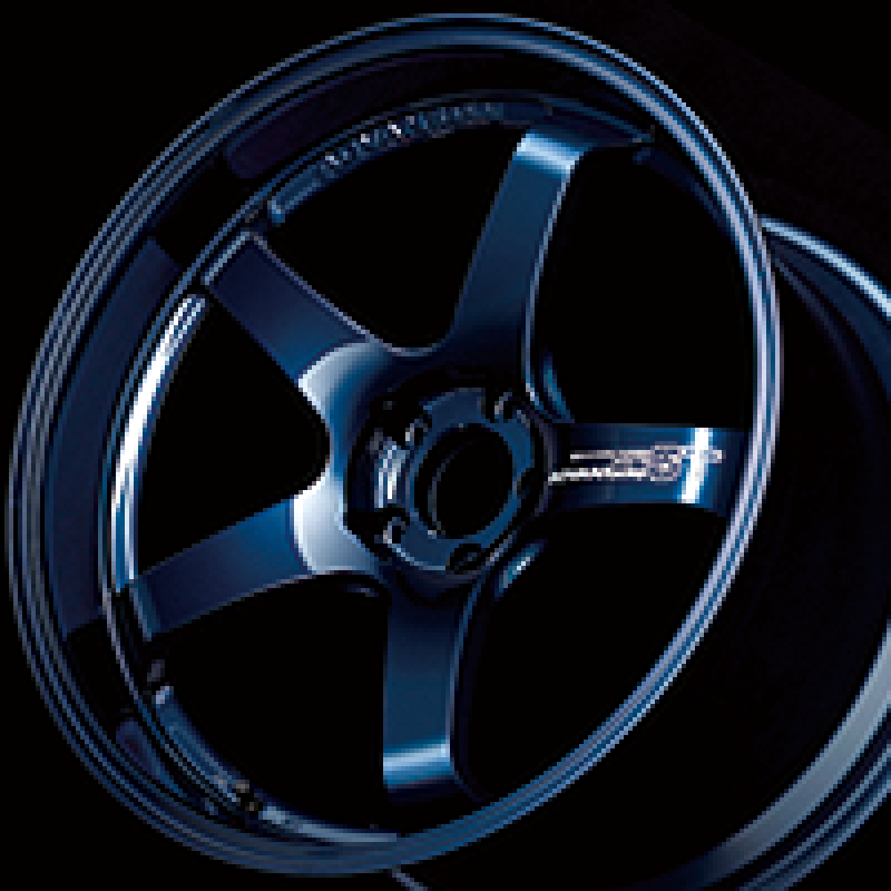 Advan GT Premium Version Center Lock 21x12 +59 Titanium Blue Forged Racing Wheel