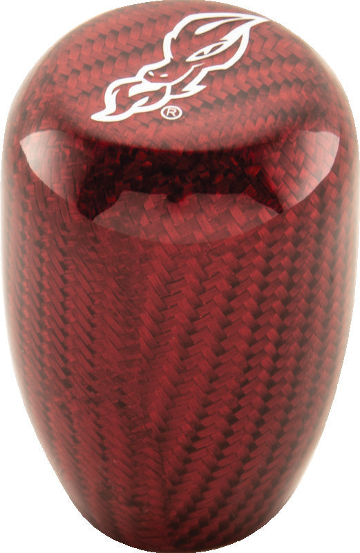 DragonFire Racing Short Shift Knob, Red Carbon Fiber – Part DFR522639